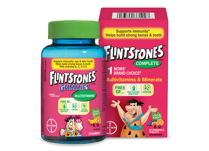 Does Flintstones Complete Have Iron Flintstones™ Plus Iron | Flintstones™ Vitamins Canada