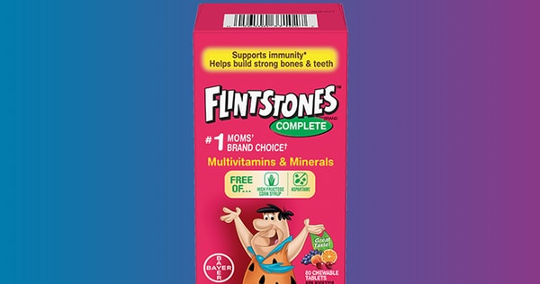Dog ate flintstone vitamin top